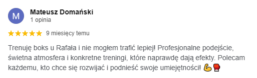 Kratos klub sportów walki opinia