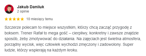 Kratos klub sportów walki opinia